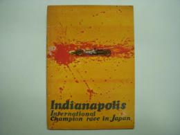 FIA公認 1966年 インディアナポリス・インターナショナルチャンピオン・レース 公式プログラム