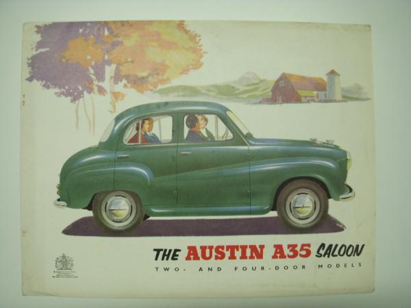 自動車カタログ オースチン A35 サルーン / 古本、中古本、古書籍の