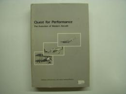 洋書 Quest for Performance : The Evolution of Modern Aircraft
