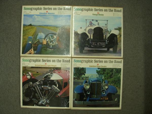 Sonographic Series on the Road レコード 1〜6巻 Sonographic Series on the Road レコード 1〜6巻