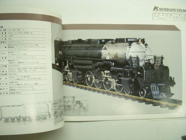 鉄道模型カタログ アスターライブスチーム総合カタログほか 3種3