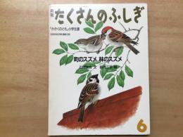 月刊 たくさんのふしぎ 「かがくのとも」小学生版 1986年6月号 第15号 町のスズメ 林のスズメ