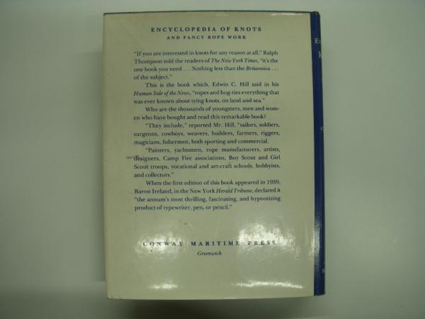 洋書 Encyclopedia of Knots and Fancy Rope Work / 古本、中古