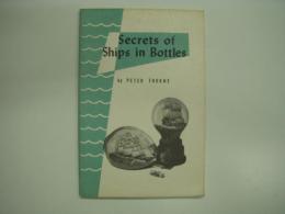 洋書 Secrets of Ships in Bottles