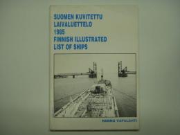 洋書 SUOMEN KUVITETTU LAIVALUETTELO 1985