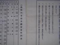 リーフレット 昭和10年9月16日(日)與野駅出発 18日(祭)與野駅到着 豊川稲荷・名古屋市 浅間温泉善光寺回遊 団体旅行の順序と御注意 主催 日本旅行協会(上野運輸事務所)