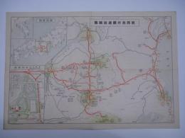 関西急行鉄道沿線図