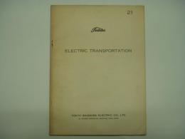 英文カタログ Toshiba ELECTRIC TRANSPORTATION