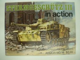 洋書　Sturmgeschutz III in action Armor No.14