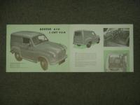 自動車カタログ AUSTIN A30/5 CWT VAN : With 60 cubic feet load capacity