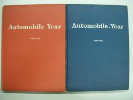 洋書 Automobile-Year 1958-1959/Automobile-Year 1960-1961 2冊セット