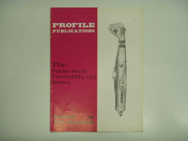洋書 Profile Publications No.94 : The Focke-Wulf Fw 190D/Ta 152