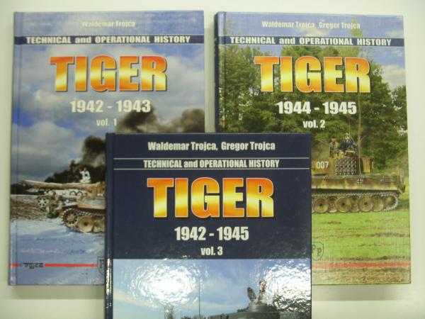 洋書 Tiger Technical and Operational History 1942-1945 Vol.1/2/3 3
