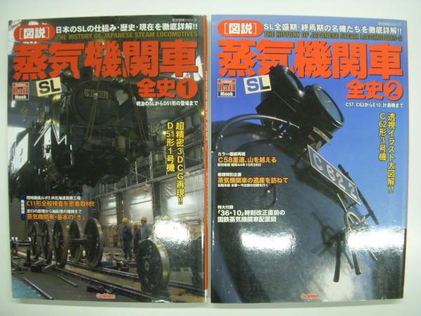 図説 蒸気機関車全史1 2 2冊セット 菅村書店 古本 中古本 古書籍の通販は 日本の古本屋 日本の古本屋