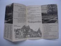 戦前のパンフレット: Reichsgartenschau Dresden 1936: ドレスデンの園芸展示会案内:1936年