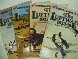 洋書　Warbirds Illustrated: No.1/2/5/6：The Luftwaffe 1933-1945 Volume 1/2/3/4　4冊セット