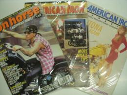 洋雑誌　AMERICAN IRON MAGAZINE: iron horse Choppers Rule　3冊セット