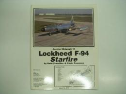 洋書　Aerofax Minigraph 14: Lockheed F-94 Starfire