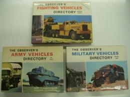 洋書　The Observer's Fighting Vehicles Directory: World War II/The Observer's Military Vehicles Directory from 1945/The Observer's Army Vehicles Directory to 1940　3冊セット