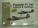 洋書　Fieseler Fi 156 colours & markings 1/72 Scale Decals