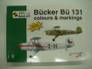 洋書　Bücker Bü 131 colours & markings 1/72 Scale Decals