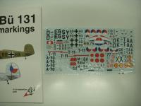 洋書　Bücker Bü 131 colours & markings 1/72 Scale Decals