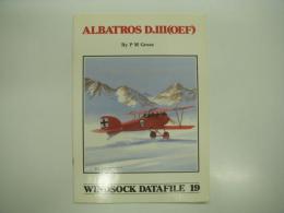 洋書　Windsock Datafile 19: Albatros D.III(OEF)