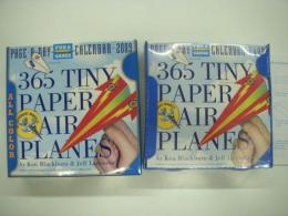 洋書　365 Tiny Paper Airplanes: 2009 Calendar