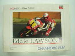 1000ピース ジグソーパズル: チャンピオン ラン: エディー・ローソン: ロードレース世界選手権チャンピオンシップ・1987年 日本グランプリ ラウンド１ イン 鈴鹿: ヤマハYZR500