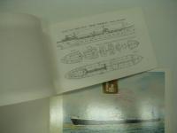 進水記念絵葉書　MESSRS. COMPANIA MARITIMA VOLCAN S.A.: KING THERAS: JULY. 25. 1956: THE HARIMA SHIPBUILDING & ENGINEERING CO., LTD.