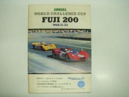 公式プログラム: ANNUAL WORLD CHALLENGE CUP FUJI200: 1968.11.23