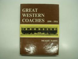 洋書　Great Western Coaches: 1890-1954
