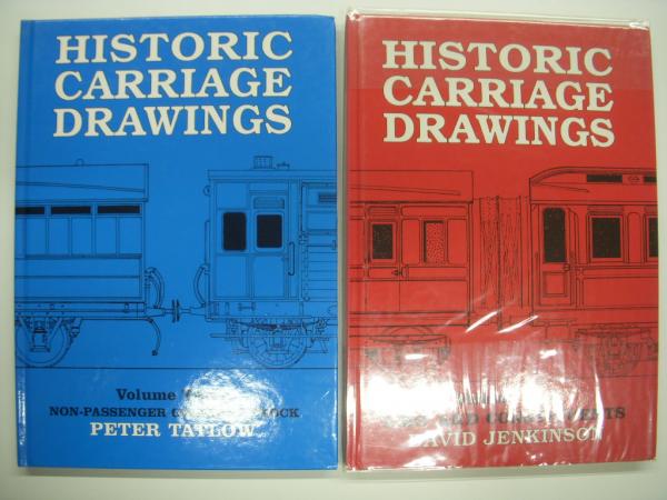 洋書 Historic Carriage Drawings: Volume One / Volume Two / Volume