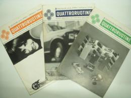 洋雑誌　QUATTRORUOTINE: Rivista Bimestrale Del Club Delle Quattroruotine　3冊セット