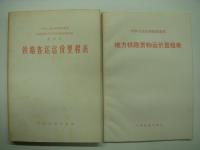 中文書　看地图·查时刻:中国铁路速查地图 2011・2012 / 中国铁路公路交通地图册 /全国铁路旅客列车时刻表:地图版 / 中国铁路地图集 / 中国交通地図集 / 国际客运运价规程（国际客价） / 中华人民共和国铁道部铁路旅客及行李包裹运输规程附件四:铁路客运运价里程表 / 中华人民共和国铁道部:地方铁路货物运价里程表 / 全国铁路旅客列车时刻表各種　計12冊セット