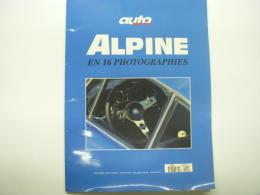 洋書　auto passion: ALPINE en 16 Photographies