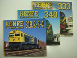 洋書　RENFE La Tracción Diesel　3冊セット