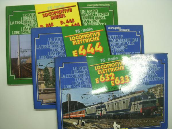 洋書 Monografie Ferroviarie: FS-Italia 3冊セット / 古本、中古本