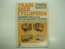 洋書　Train Shed Cyclopedia No. 21: Passenger Cars from the 1943 Car Builders' Cyclopedia