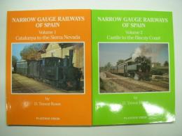 洋書　Narrow Gauge Railways of Spain: Volume1 / Volume2　2冊セット