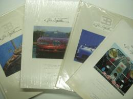洋雑誌　EB: ETTORE BUGATTI: International Magazine of Automobiles and Other Objets D'art: English Edition: No.1 / No.2 / No.4 / No.5　4冊セット