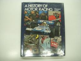 洋書　A History of Motor Racing
