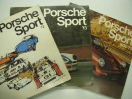 洋書　Porsche Sport 72 / Porsche Sport 73 / Porsche Sport 1974/75 3冊セット