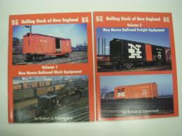 洋書　Rolling Stock of New England Volume 1 / Volume 2　2冊セット