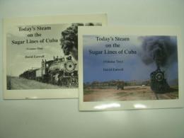 洋書　Today's Steam on the Sugar Lines of Cuba: Volume One / Volume Two