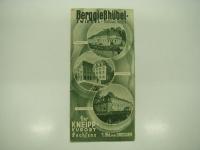 古い観光リーフレット　Berggießhübel-Zwiesel: ベルクギースヒューベル-ツヴィーゼル