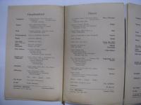 古い客船のメニュー　80 jahre Norddeutscher Lloyd Bremen 1857-1937: Dampeer BREMEN. 1937　2部セット
