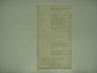 古いプログラム　Wiener Festwochen 1961 27. Mai-25. Juni