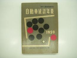 自動車統計年表: 1959年版