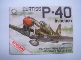 洋書　Curtiss P-40 in action No.26